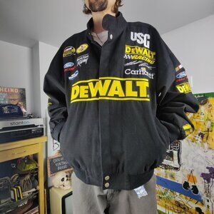 Authentic 'Nascar' team caliber black Matt Kenseth DeWALT racing 17 jacket 2XL